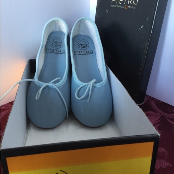 Shoes - NEW in box 
Pietra slip-on dance shoes  size 36 (6)
Light blue Never worn